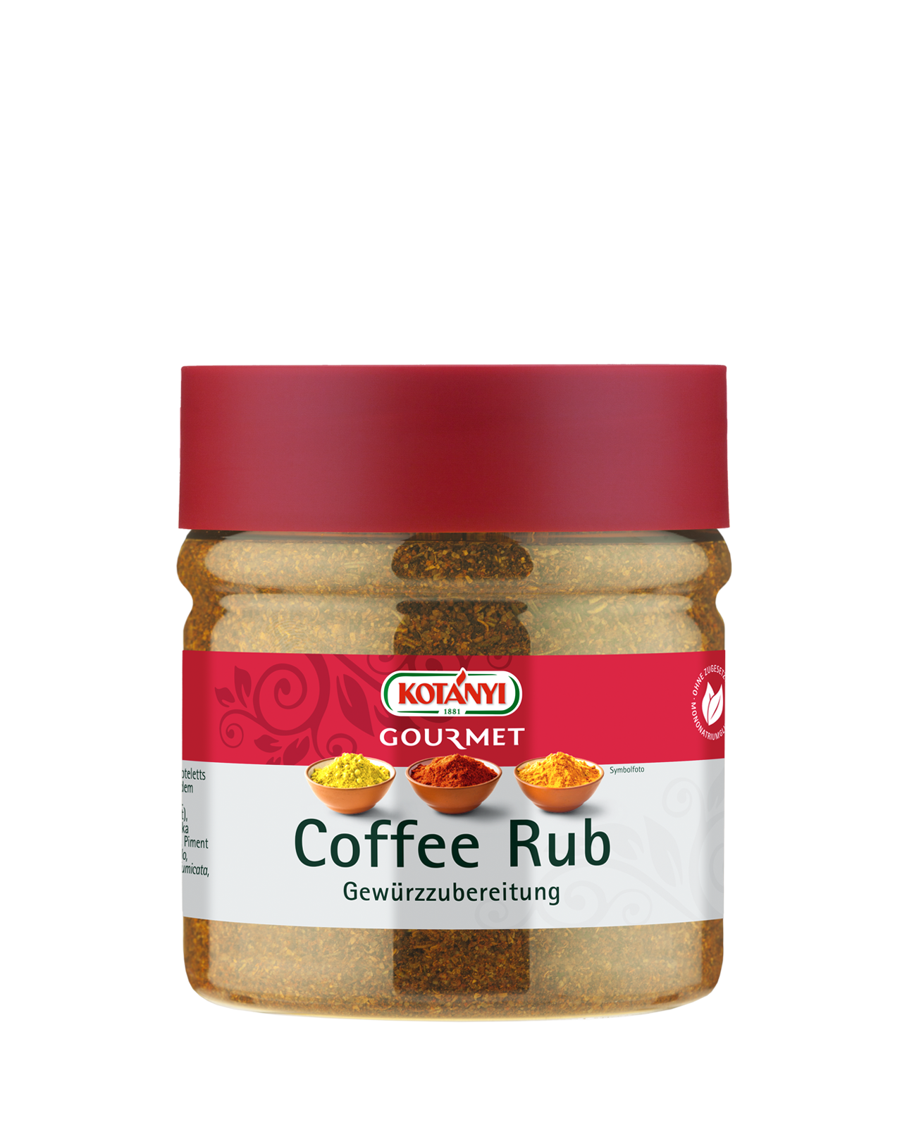 Coffee Rub Gewürzzubereitung Kotányi Gourmet