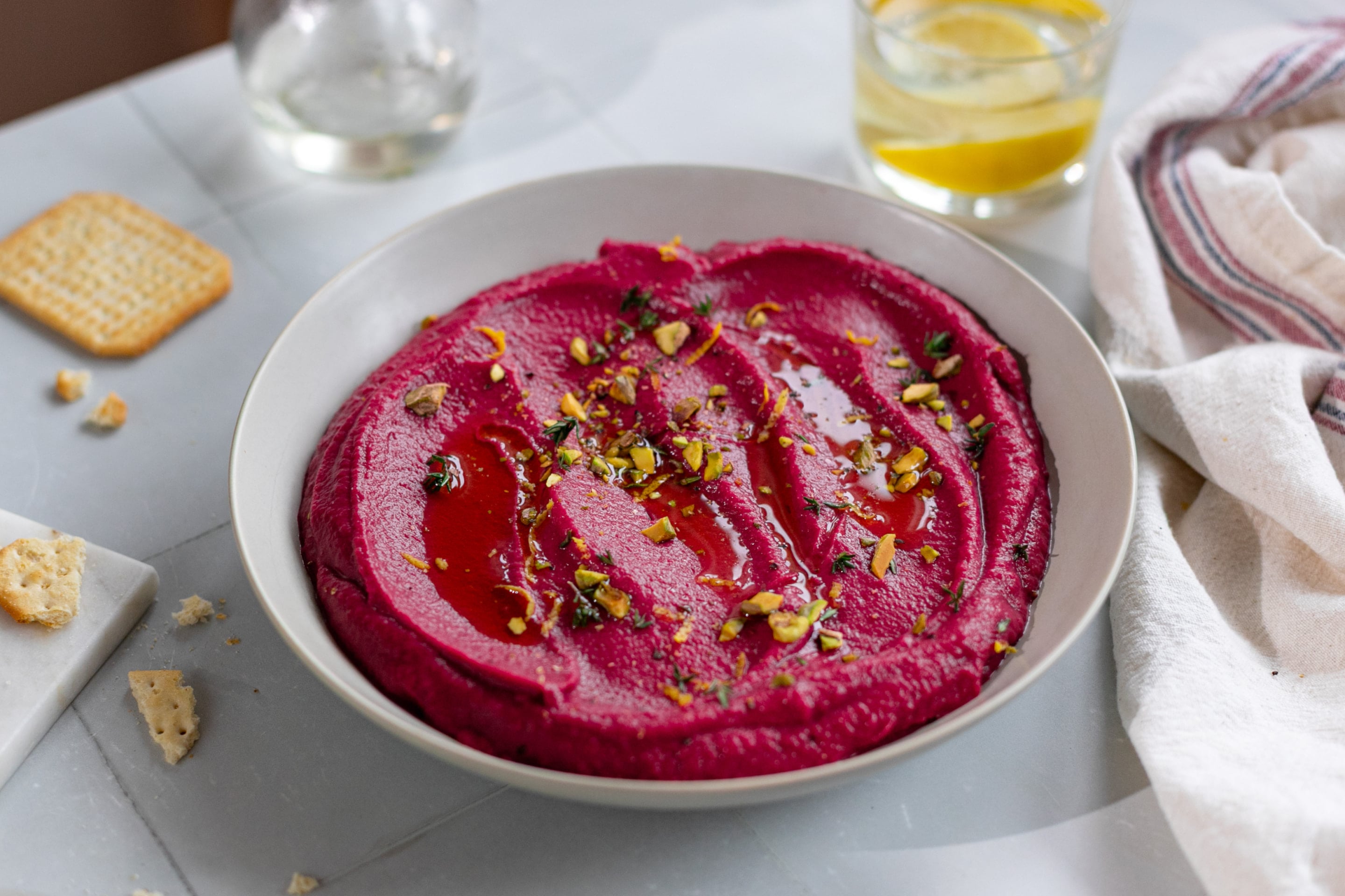 Beetroot & White Bean Spread (1)